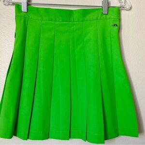 J.Lindeberg, NWOT Women's Pleated Golf Skirt with inner shorts